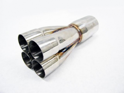 Performance 1 7/8  to 3.0" Exhaust Universal 4-1 Merge Collector by OBX 