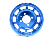 Crank Pulley Fitment For 03 to 05 Mitsubishi Lancer EVO VIII 2.0L (Blue, Red, Silver) 