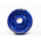 Stainless Underdrive Crank Pulley Fits 89-98 Nissan SR20DET (All) (Blue, Red, Silver) 