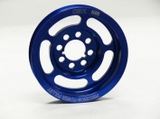 Underdrive Crank Pulley Fits 98-02 Volkswagen Passat 2.8L, Audi A4 (Blue, Silver, Red) 