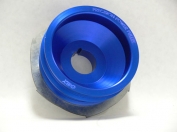 Underdrive Crank Pulley Fits 93-95 Mazda MX-6 V6, Ford Probe GT 2.5L (Blue, Silver, Red) 