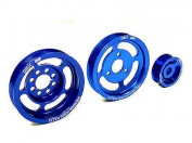 Overdrive Pulley Fits 98-02 VW Passat , Audi A4/A6/S4 2.8L (Blue, Silver, Red) 
