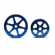 Overdrive Pulley Fits 97-99 Acura CL/TL 2.2L/2.3L, 94-02 Honda Accord (Blue, Red, Silver) 