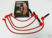 Spark Plug Wire Fits 96-00 Acura 1.6L, 88-00 Honda Civic CX/DX/LX/EX/Si, 88-91 CRX HF/Si, 93-97 Del Sol (Red, Blue, Yellow) 