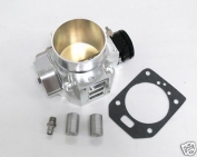 Stainless Throttle Body Fits Honda/Acura K-Series, 70mm + Access, Gray 