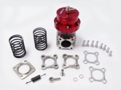 Red Stainless Wastegate Intimidator 38mm With 4 Bolts Flange 