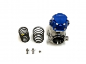 Universal 60mm Wastegate, 7 PSI Inner/Outer (Blue, Red, Silver) 